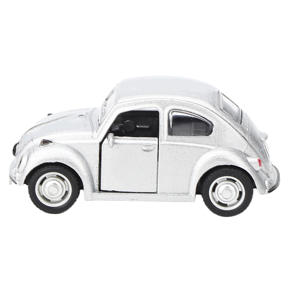 Alloy Car Toy Highly Simulation Vehicle Model Children Kid Pull-Back Vehicle ToySilver