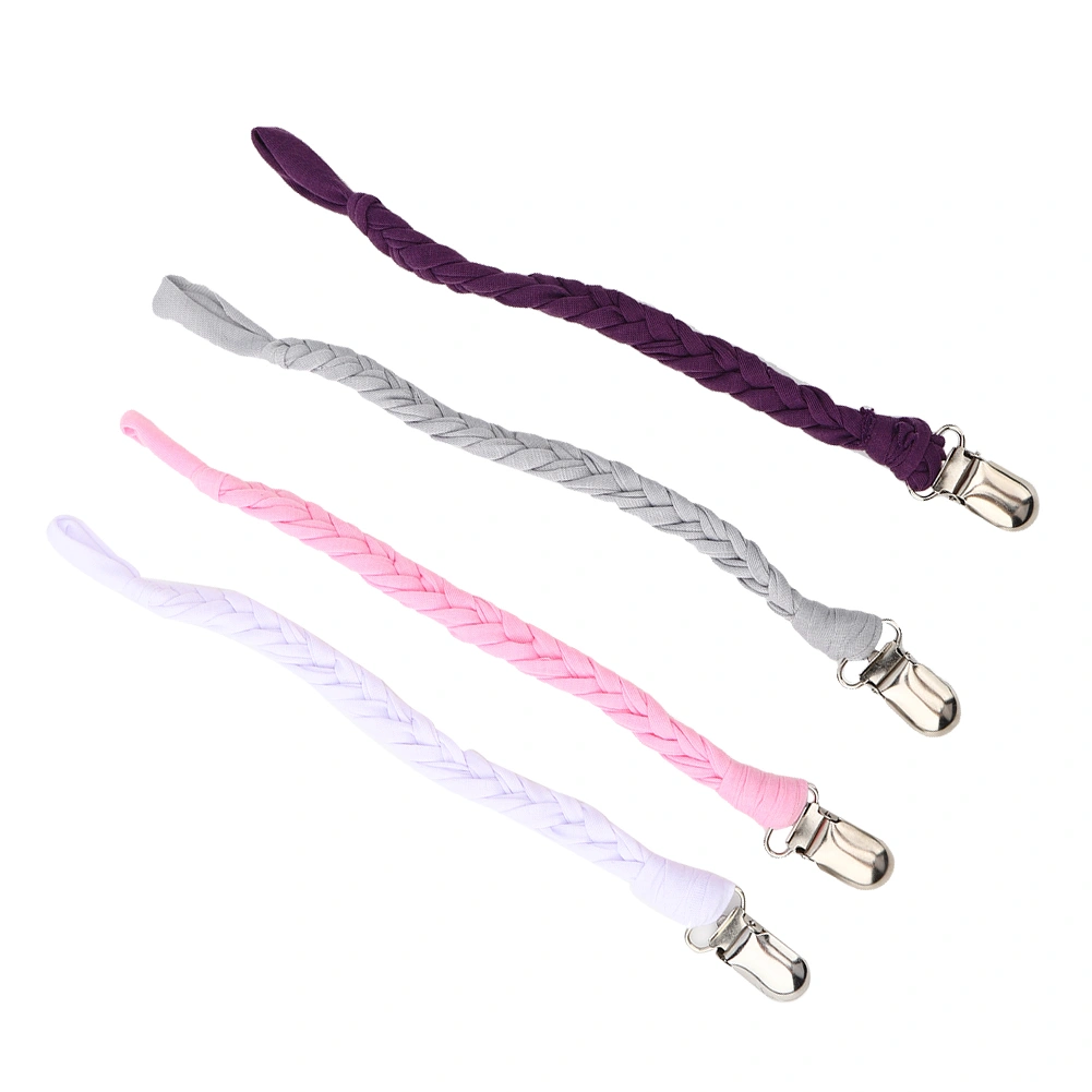 DIY Nipple Clip Chain Anti Lost Bottle Nipple Leash Infant Safety Pacifier Clip Holders(#1 )