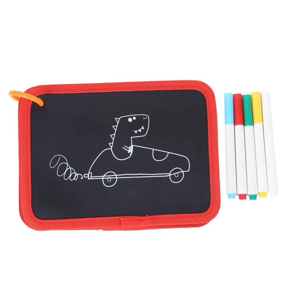 Portable Drawing Book Dust-Free Erasable Painting Board Coloring Sketch Pad for ChildrenSmall Painting Book