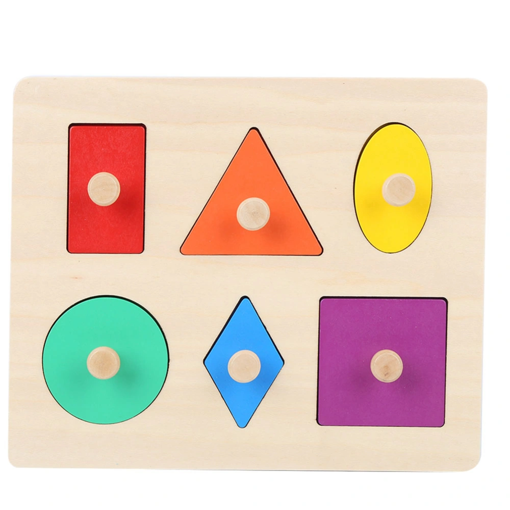 Geometric Shape Matching Baby Children Wood Learning Educational Preschool ToyGeometric Shape Board