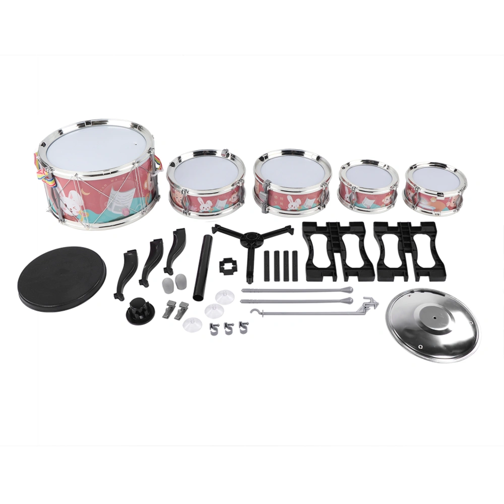 Children Drum Set Educational Musical Instrument Toy for Over 3 Years Old Children