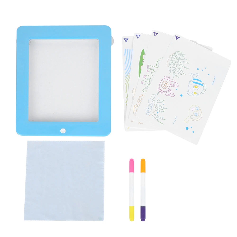 Drawing Board Toy DIY Luminous Writing Painting Graffiti Drawing Board for ChildrenLuminous Drawing Board