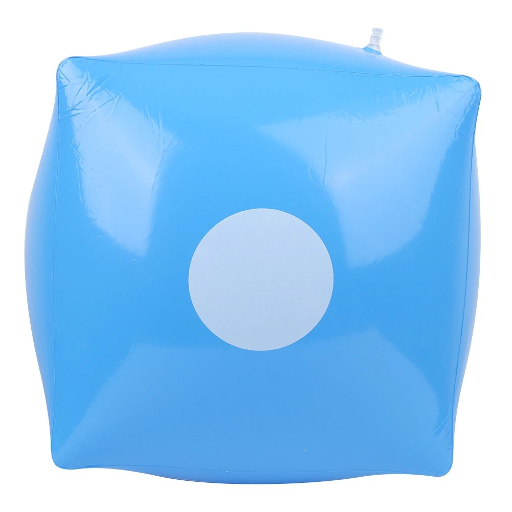 Inflatable Dice Portable Indoor Outdoor Party Activities Supplies Prop Game ToyBlue