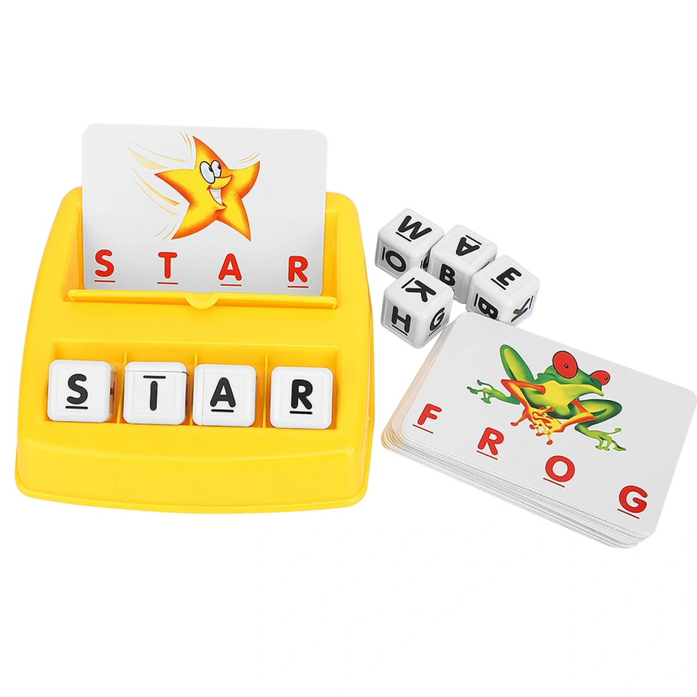 Remember Word Puzzle Toy Game Early Educational Parent-Child Interaction ToyRemember Word Game 0173