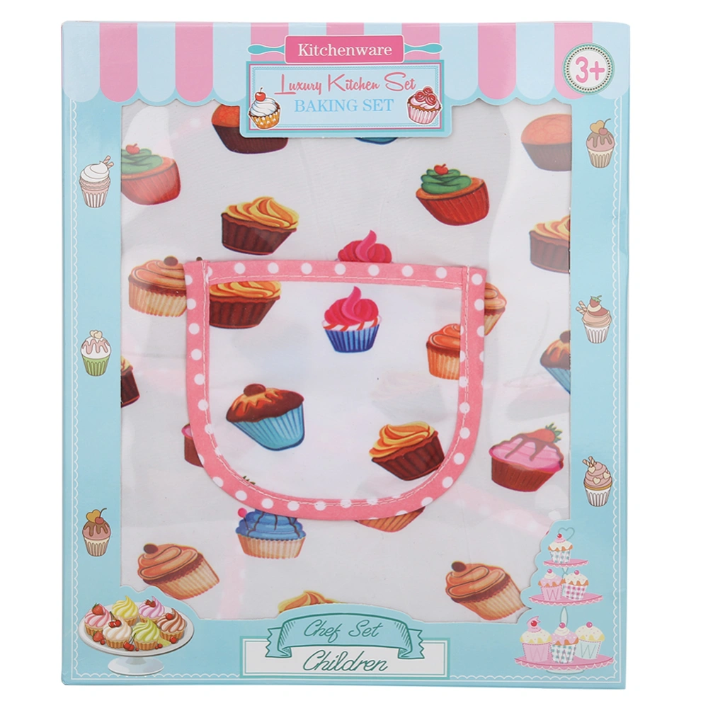 Kid Cooking Baking Set Kitchen Costume Role Play Apron Children Cooking ToysCake Apron 11pcs