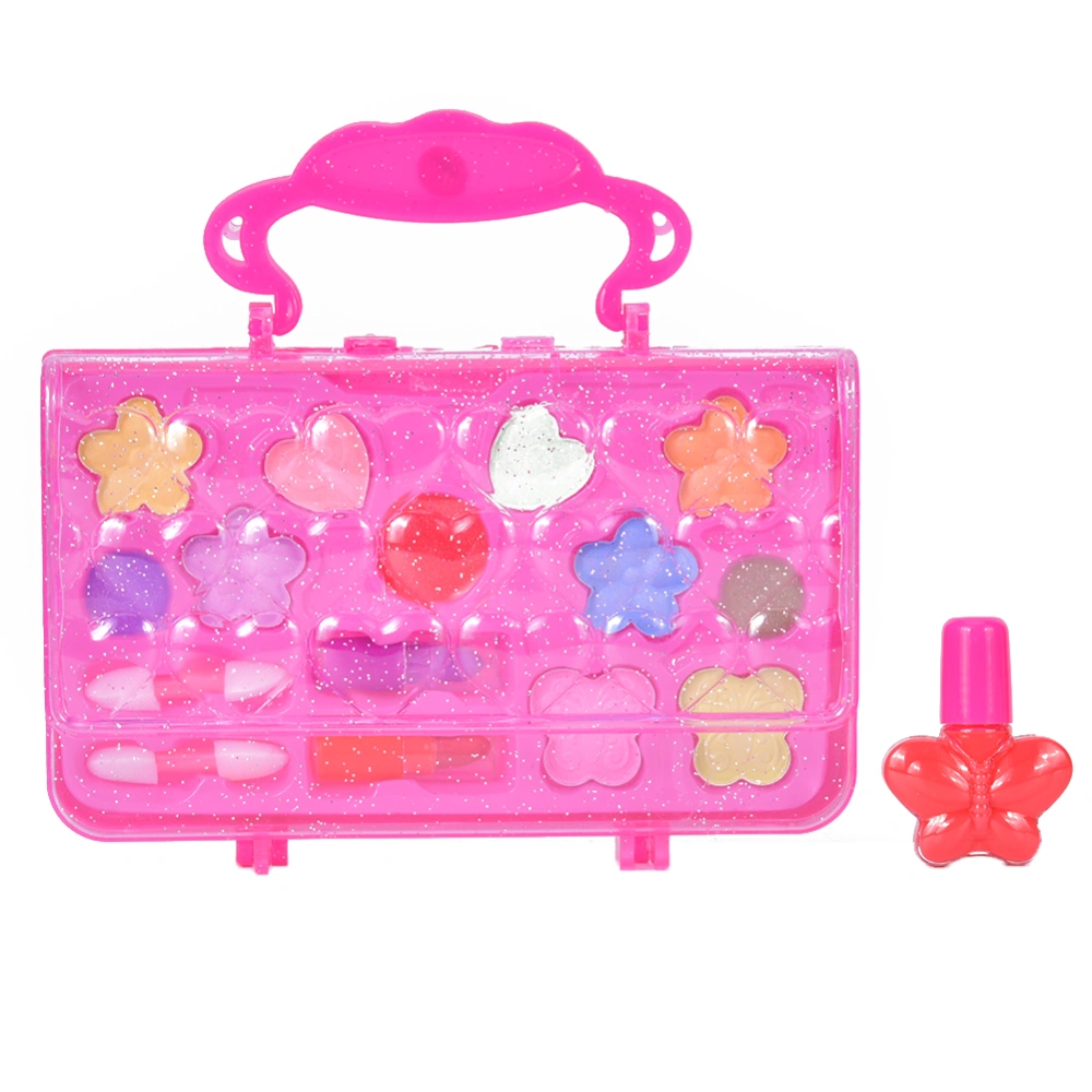 Children Handbag Lipstick Cosmetic Toy Girls Water Soluble Makeup Tool Toy Gift Set005