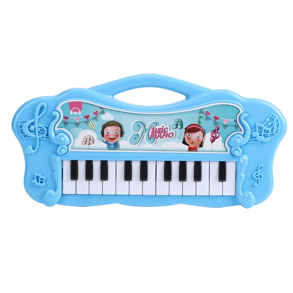 Electronic Piano Toy Baby Children Early Educational Childhood Music Toy Girl GiftBlue