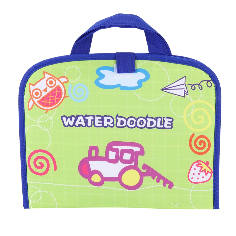 Water Drawing Cloth Water Drawing Blanket Handbag with Pen Doodle Tool Kit