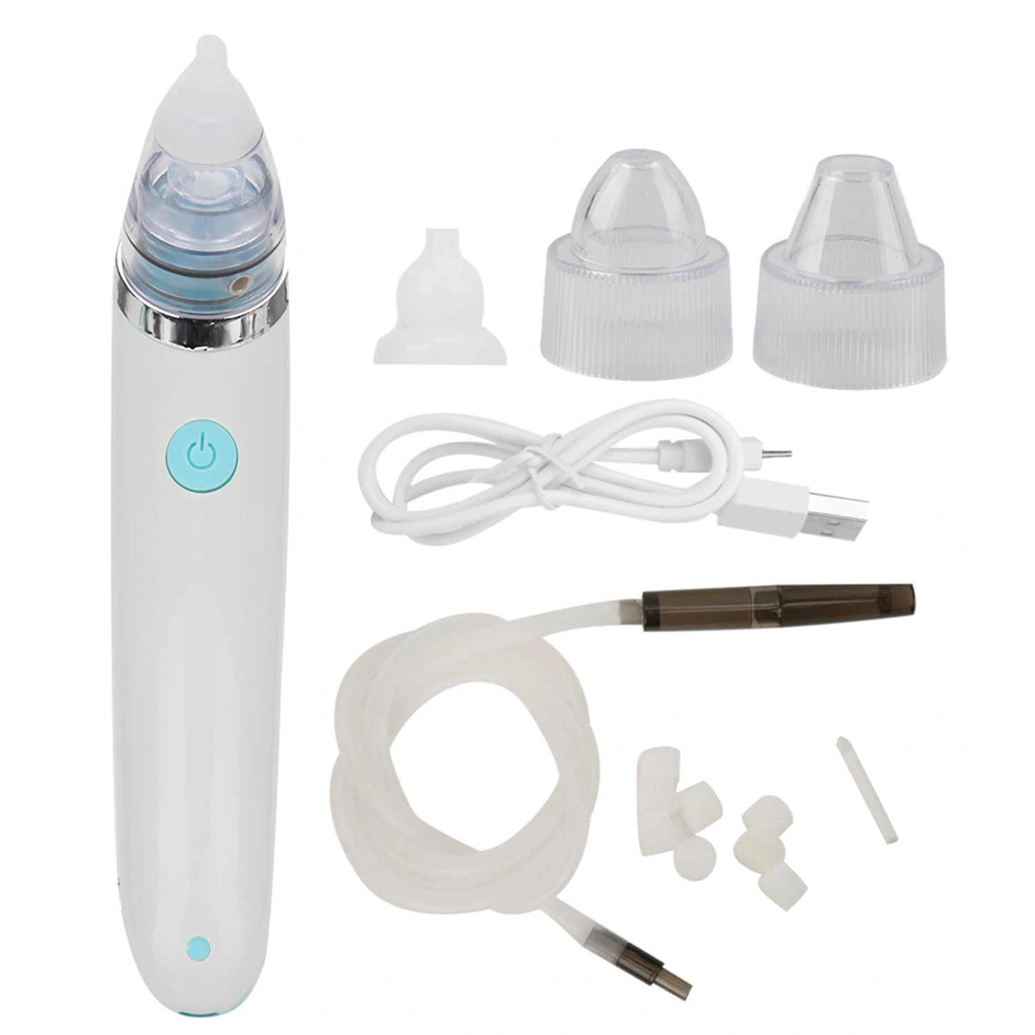 Multi Purpose Vacuum Nasal Aspirator Suction Blackhead Ear Cleansing Machine(Blue )