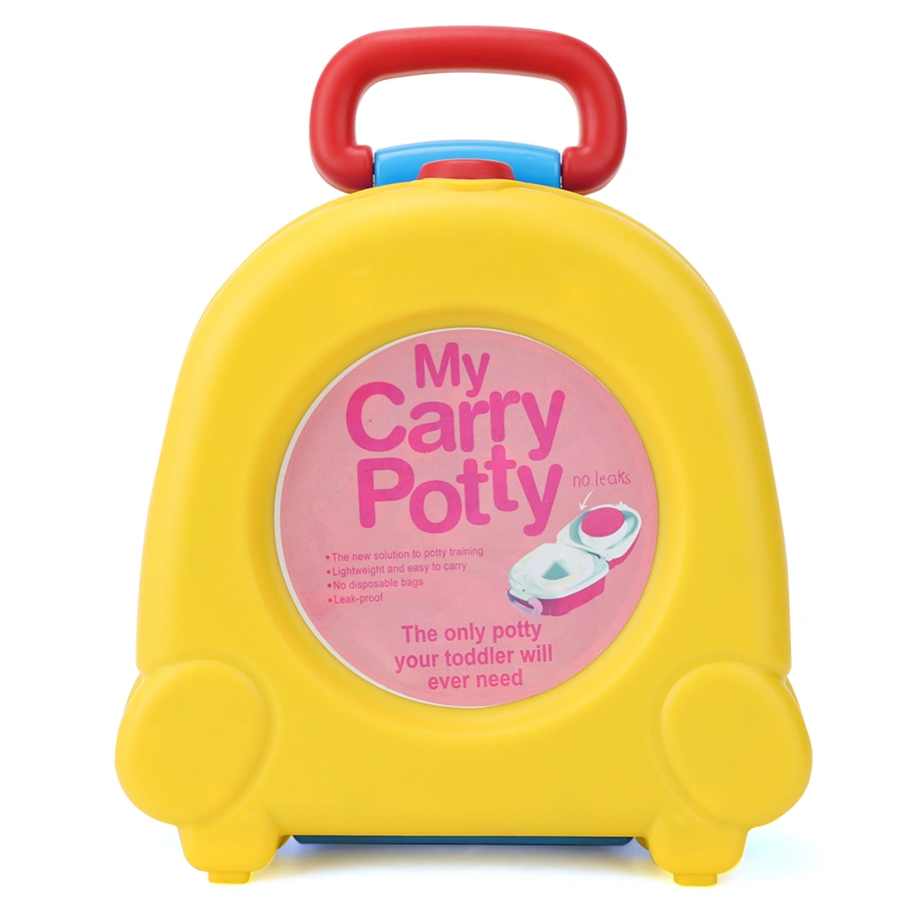 Portable Children Baby Urinal Toilet Potty Bottle Traveling Car Toilet Girl Boy PottyYellow