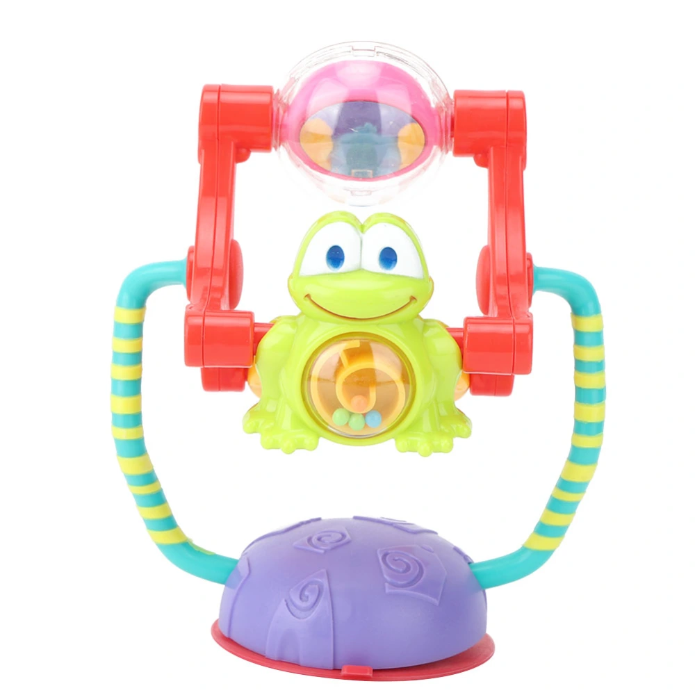 Handheld Colorful Baby Rattle Rotating Baby Chair Stroller Toy with Sunction CupBaby Toy