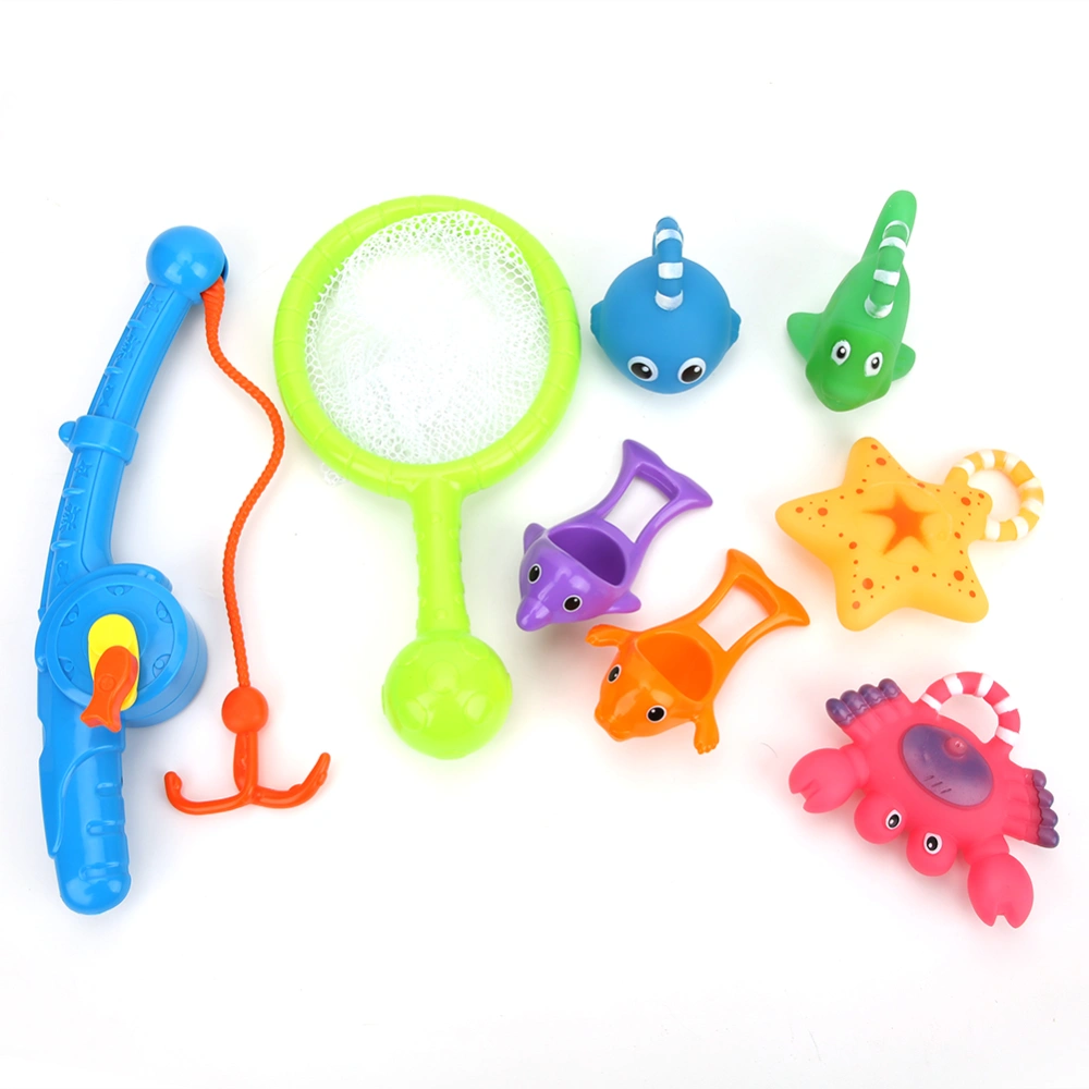 8Pcs Baby Bath Infant Shower Bathing Toy Early Educational Water Spraying ToyKid Toy