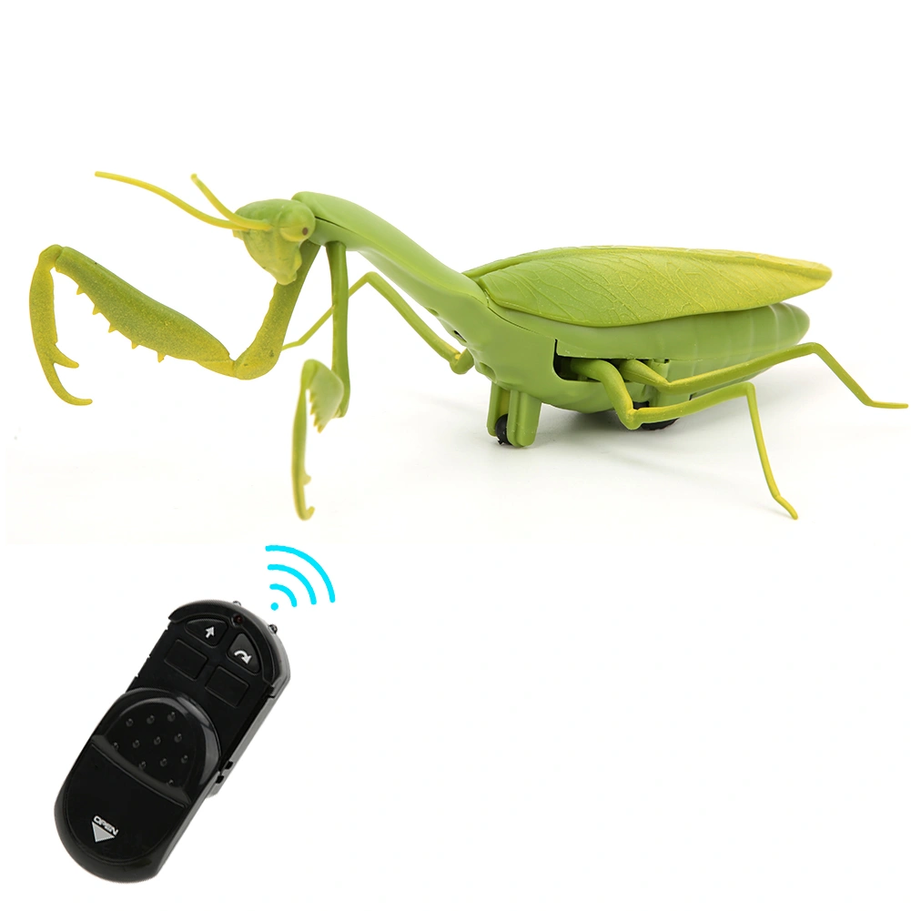Infrared Remote Control High Simulation Insect Mantis Kid Trick Playing Toy Prop