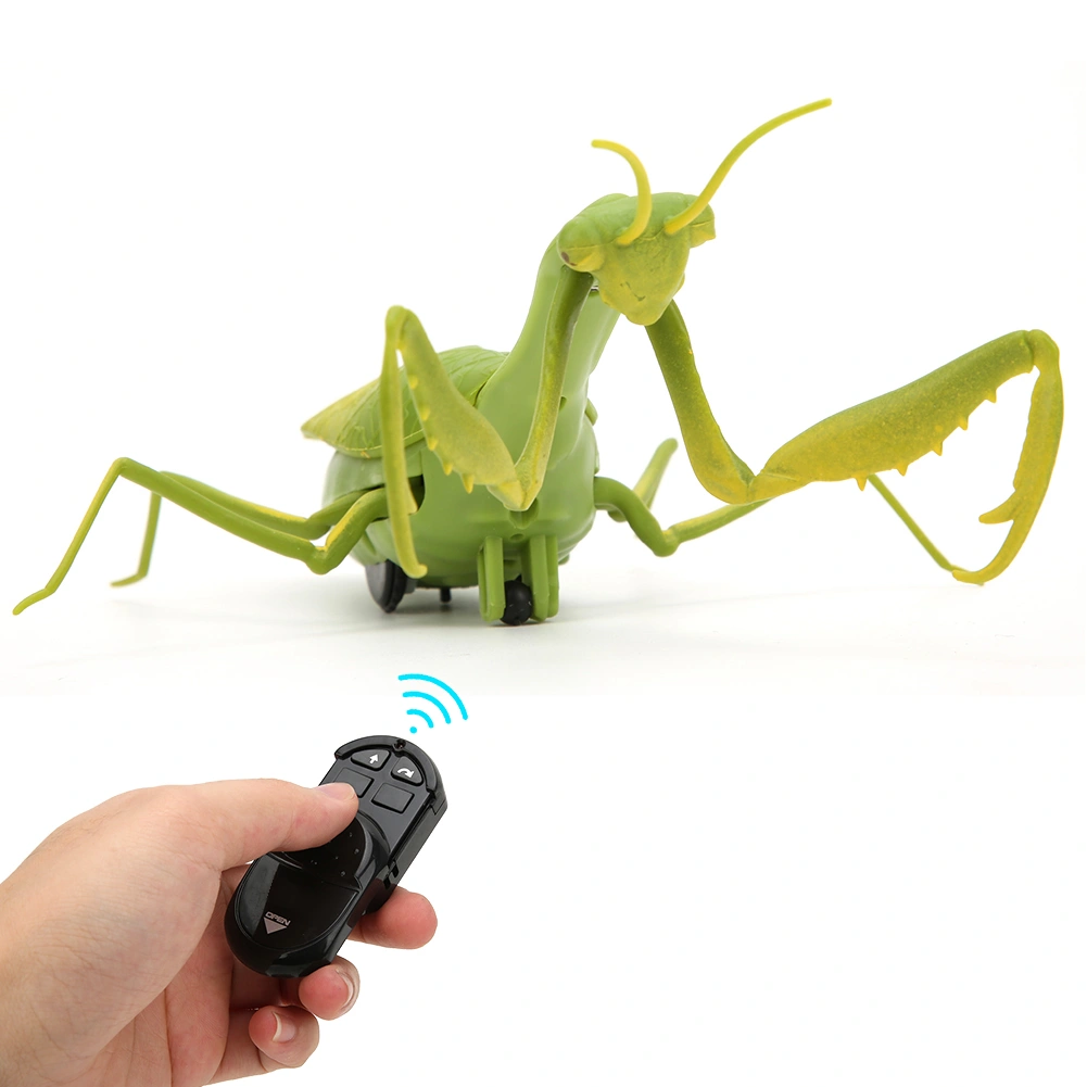 Infrared Remote Control High Simulation Insect Mantis Kid Trick Playing Toy Prop