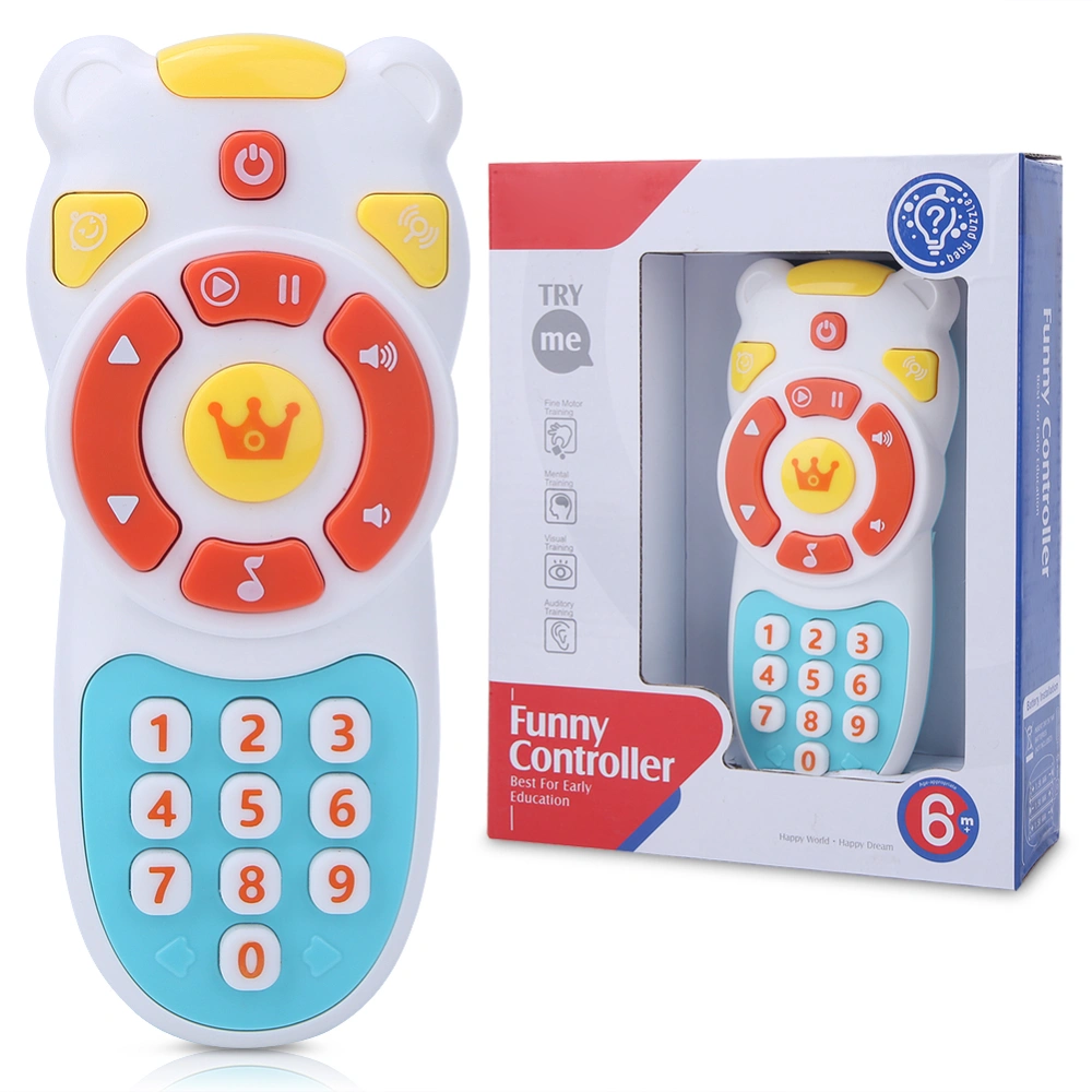 Baby Infant Sound Music Colorful Light Phone Learning Educational Comforting ToyKid Toy