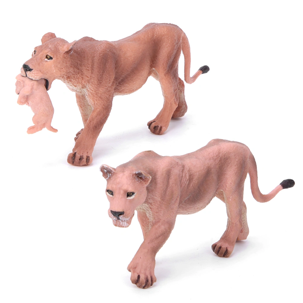 Lifelike Lioness Animal Models Early Childhood Educational Toy Gift Home Decoration