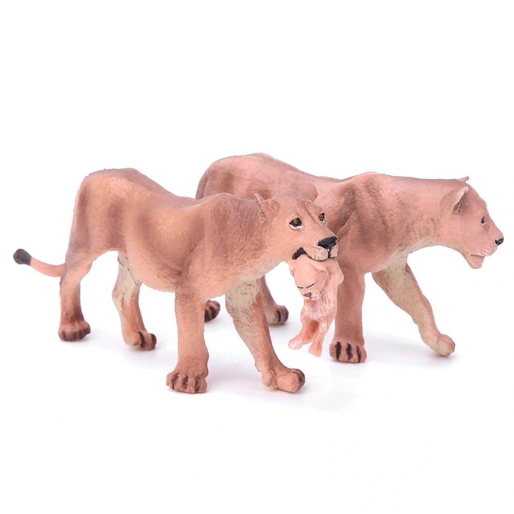 Lifelike Lioness Animal Models Early Childhood Educational Toy Gift Home Decoration