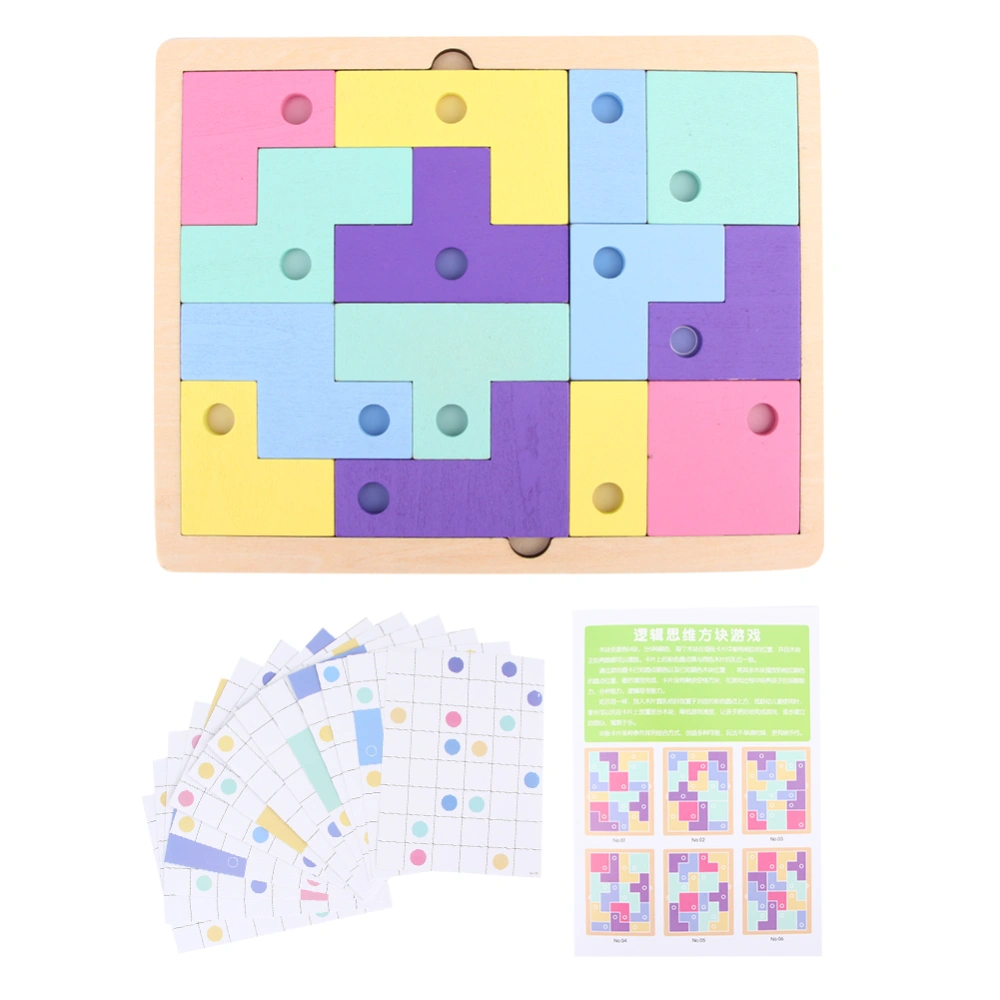 Intelligent Children Matching Puzzle Early Education Block Matching Puzzles Kid Toy