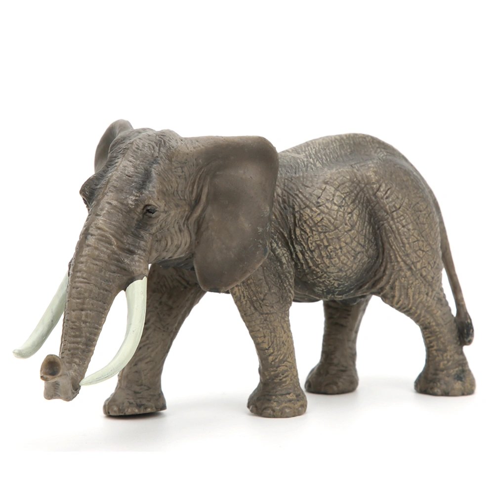 High Simulation Plastic Animal Elephant Model Kid Toy Decoration for Education