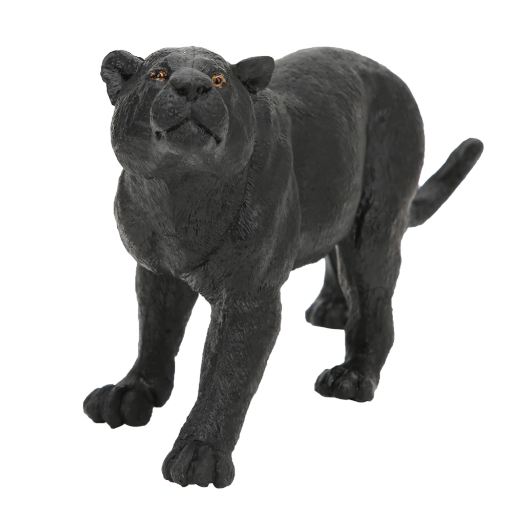 Plastic Children Emulational Zoo Animal Panther Toys Wild Animal Doll Educational Toys