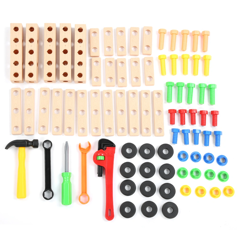 Children DIY Nut Assembly Disassembly Combination Educational Building Block Toy