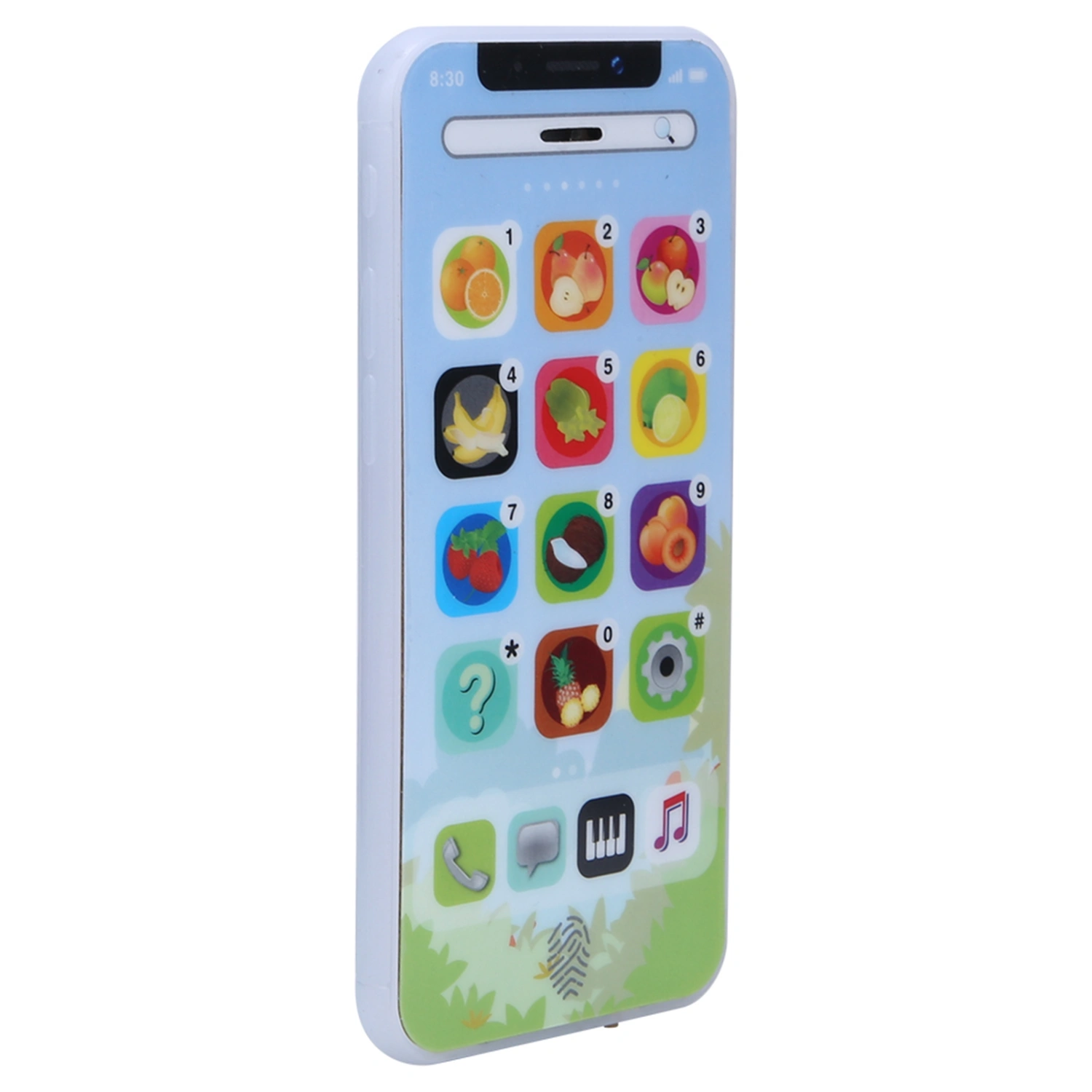 Baby Light Music Cellphone Simulated Mobile Phone Toy Children Educational Learning MachineBlue