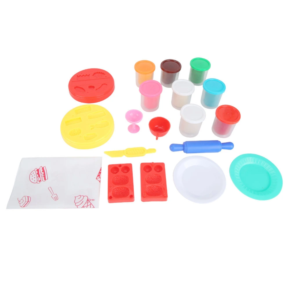 Funny Kid DIY Simulation Sushi Color Clay Mold Modeling Toy Sculpture Educational Tool Set