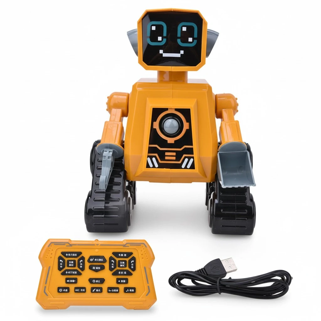 Remote Control Engineering Robot Smart Early Education Multifunctional Toy Children Toy