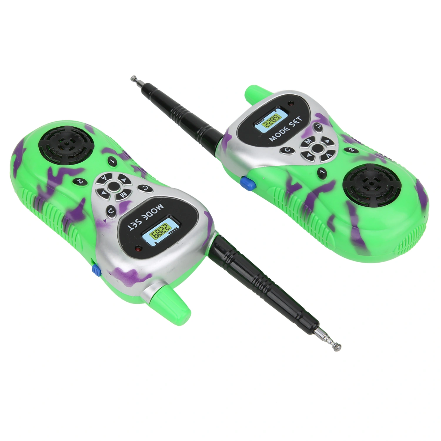 2 Pcs Children Mini Two Way Radio Walkie Talkie Toy Wireless Communication Parent Child Interactive Outdoor Toy