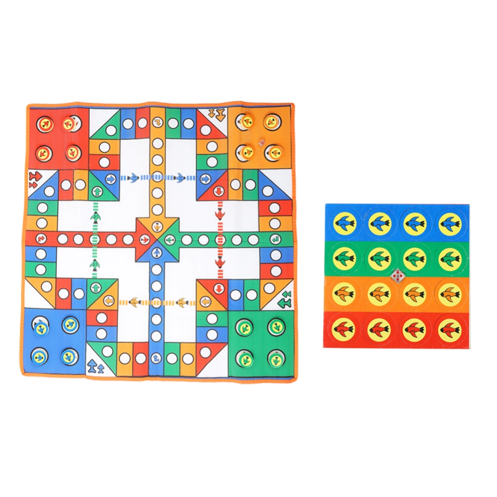 Environment Friendly Non Toxic Carpet Floor Aeroplane Flying Chess Educational Playing Mats Baby Crawling Parent Child Interactive Games(Carpet Aeroplane Chess )