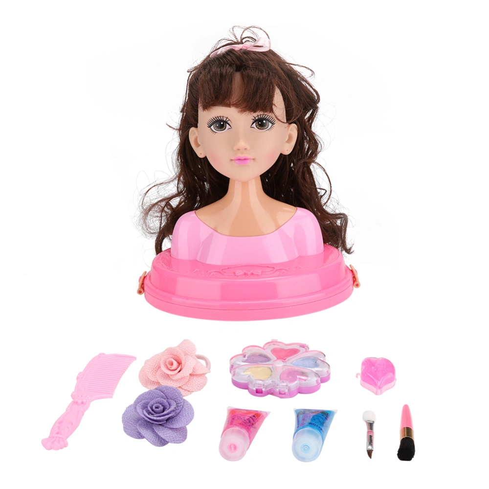 Bust Doll Dress Set Makeup Hairdressing Princess Children's Gift Box Girls' Toys(MY319-6 )