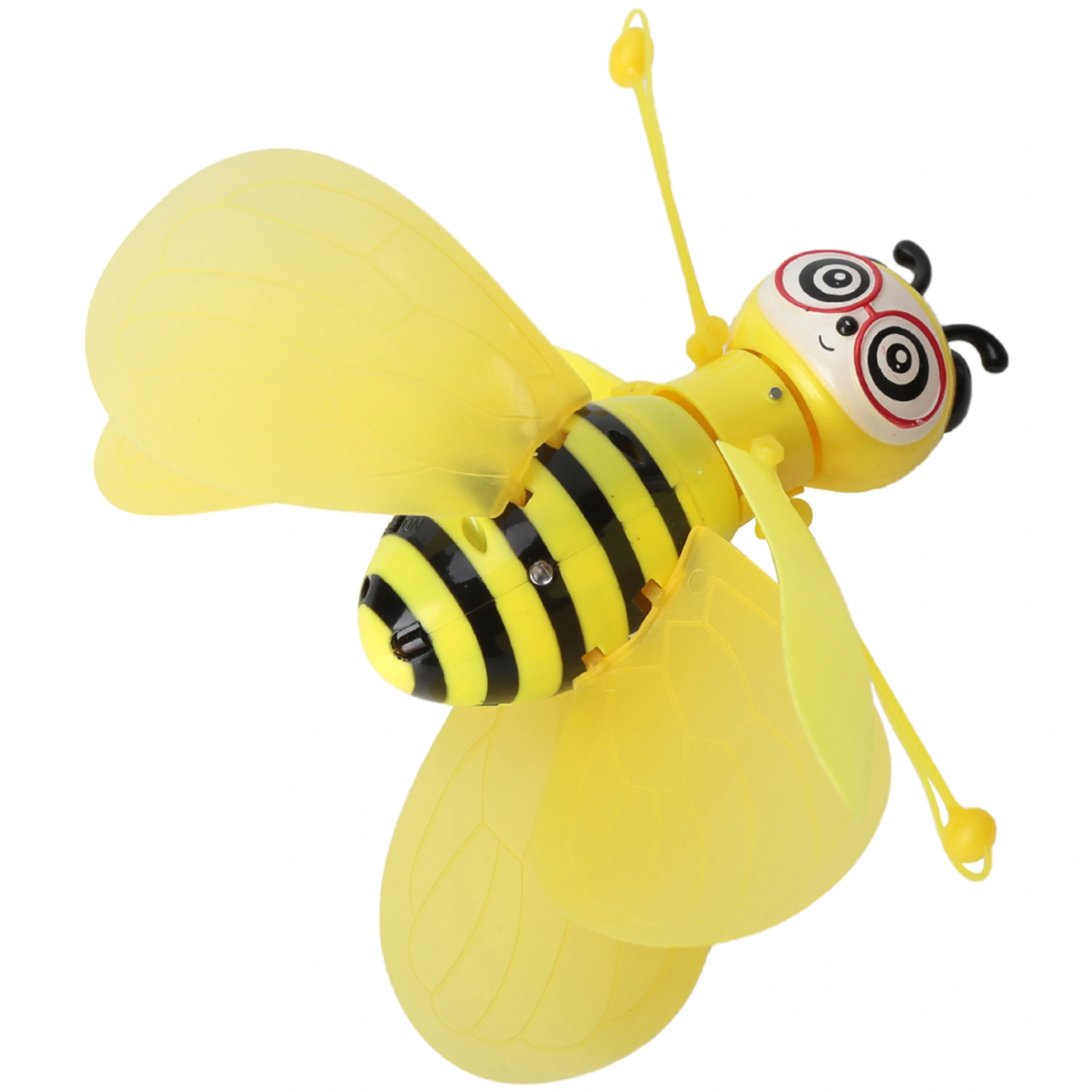 Intelligent Sensor Infrared Hand Induction Aircraft USB Charging Bee Shape Toy with Light