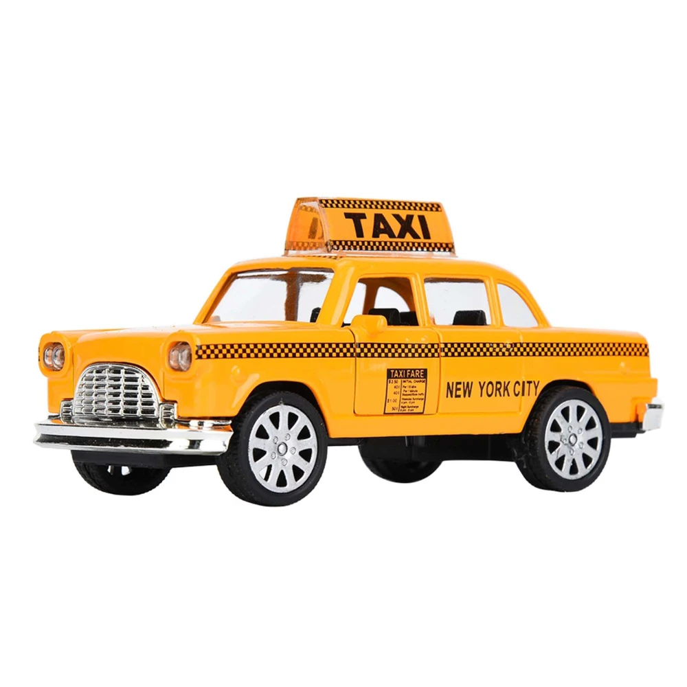 1:32 Alloy Taxi Simulation Vehicle Model Toy for Gift Furniture Decoration Collection(Taxi A)