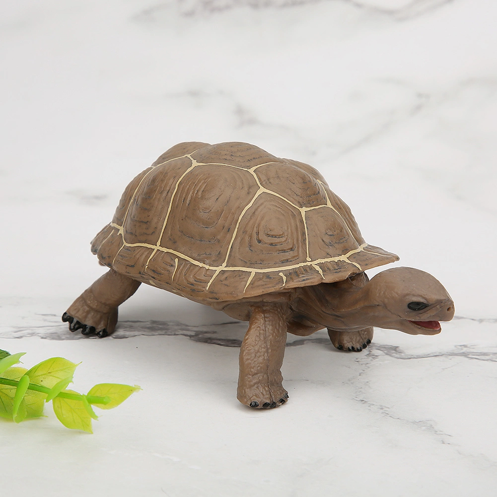 Vivid Animal Model Simulation Elephant Tortoise Toy Early Education Solid Toy for Kids