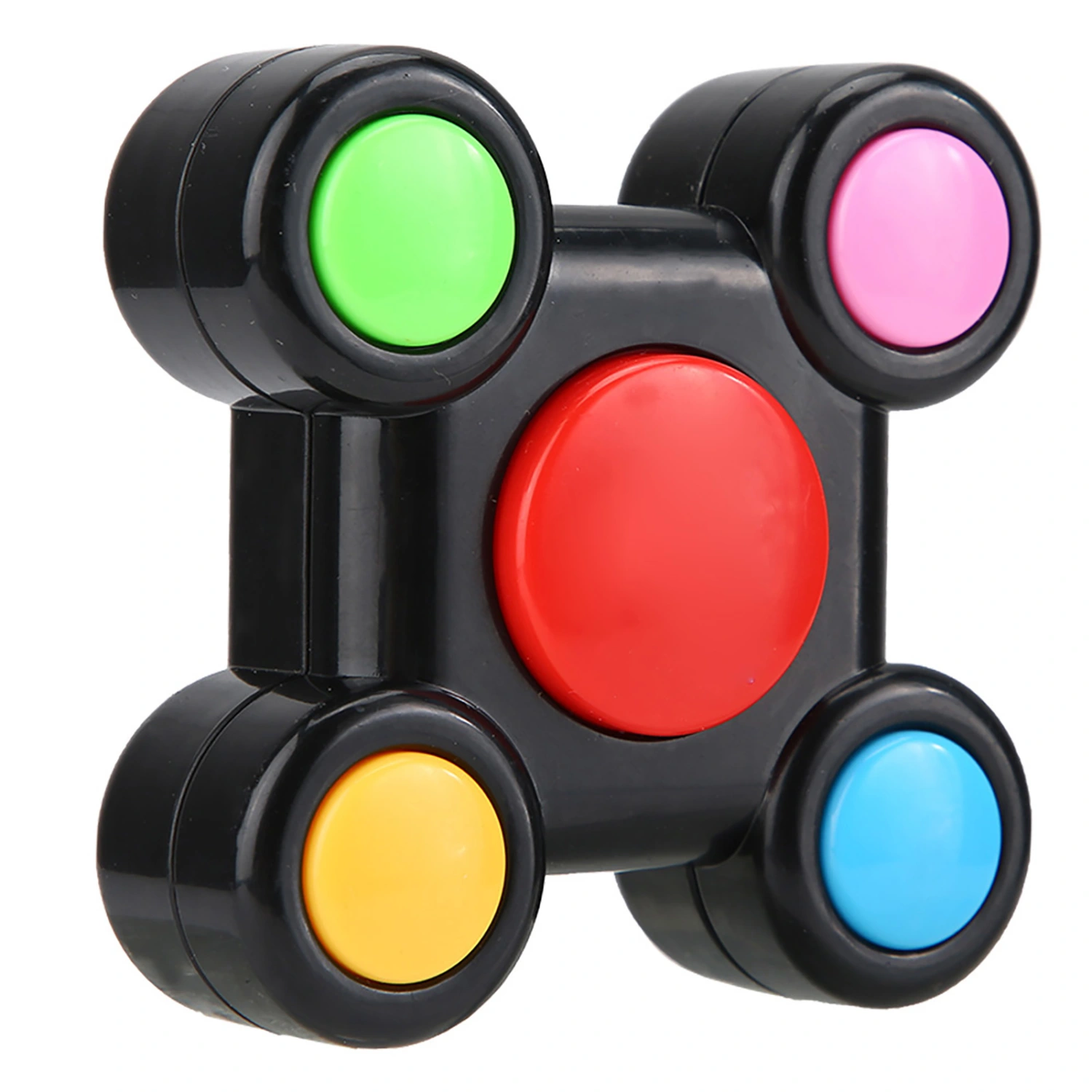 Children Plastic Interaction Intelligent Music Light Memory Training Game Toy (Double Hand)