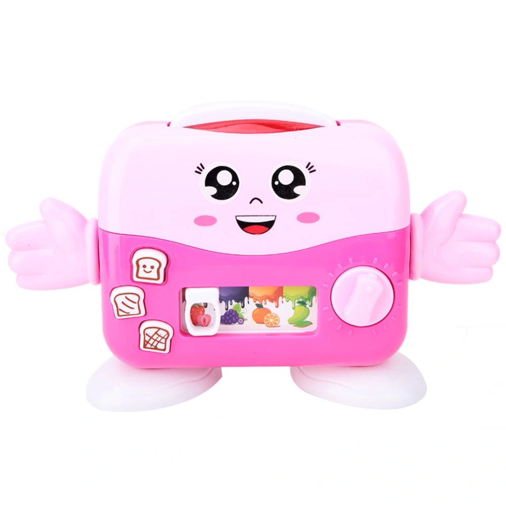 Kids Children Pretend Play House Tableware Toaster Cooking Educational Toy for Girls