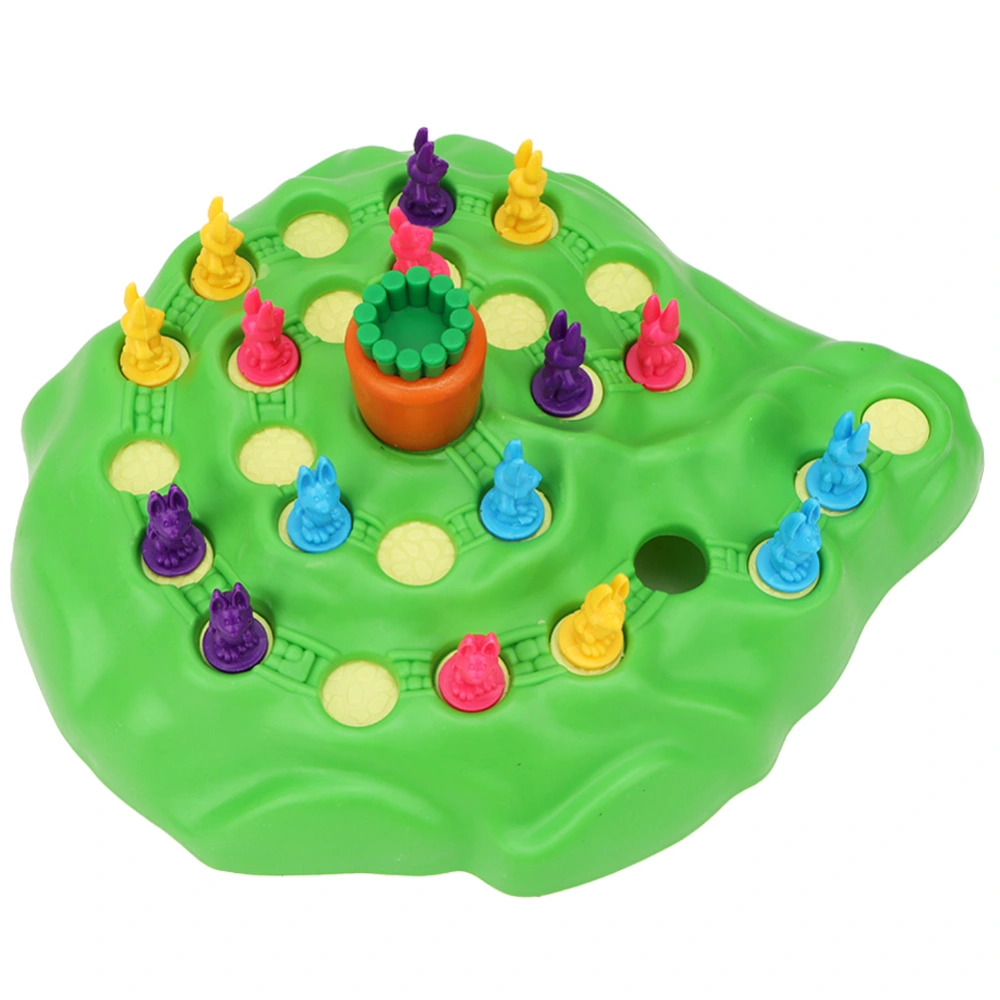 Child Kid Rabbit Shape Chess Desktop Game Toys Party Interaction Intelligent Toy