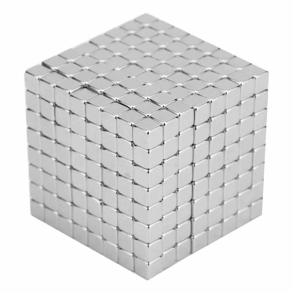 Educational Toys Silver Ball 5mm Magnetic Ball Square 512 Decompression Toys