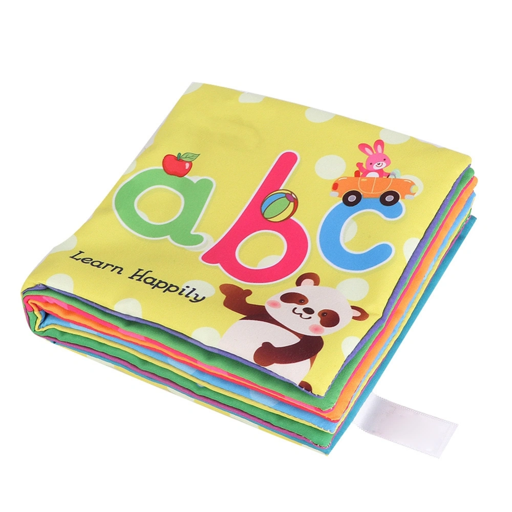 Baby Early Education Toys Soft Cloth Books for Infants 1-3 Years Old (Letter Cognition)