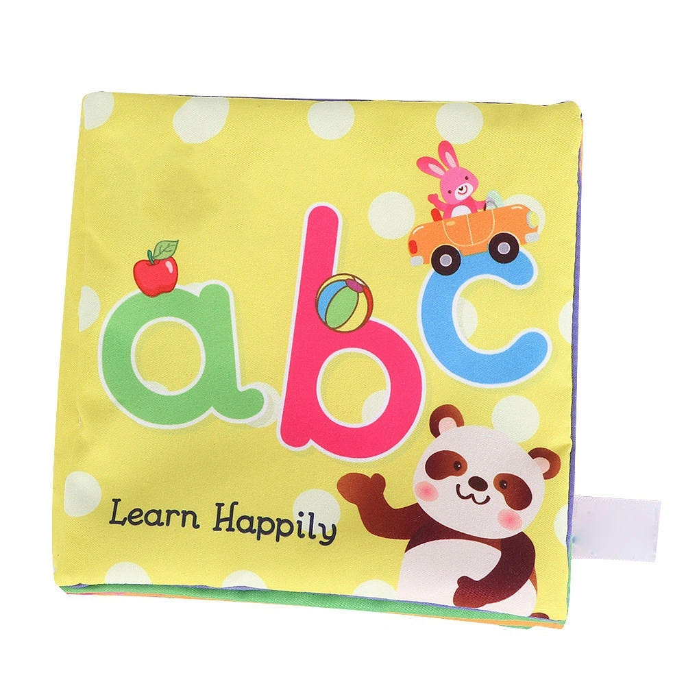 Baby Early Education Toys Soft Cloth Books for Infants 1-3 Years Old (Letter Cognition)