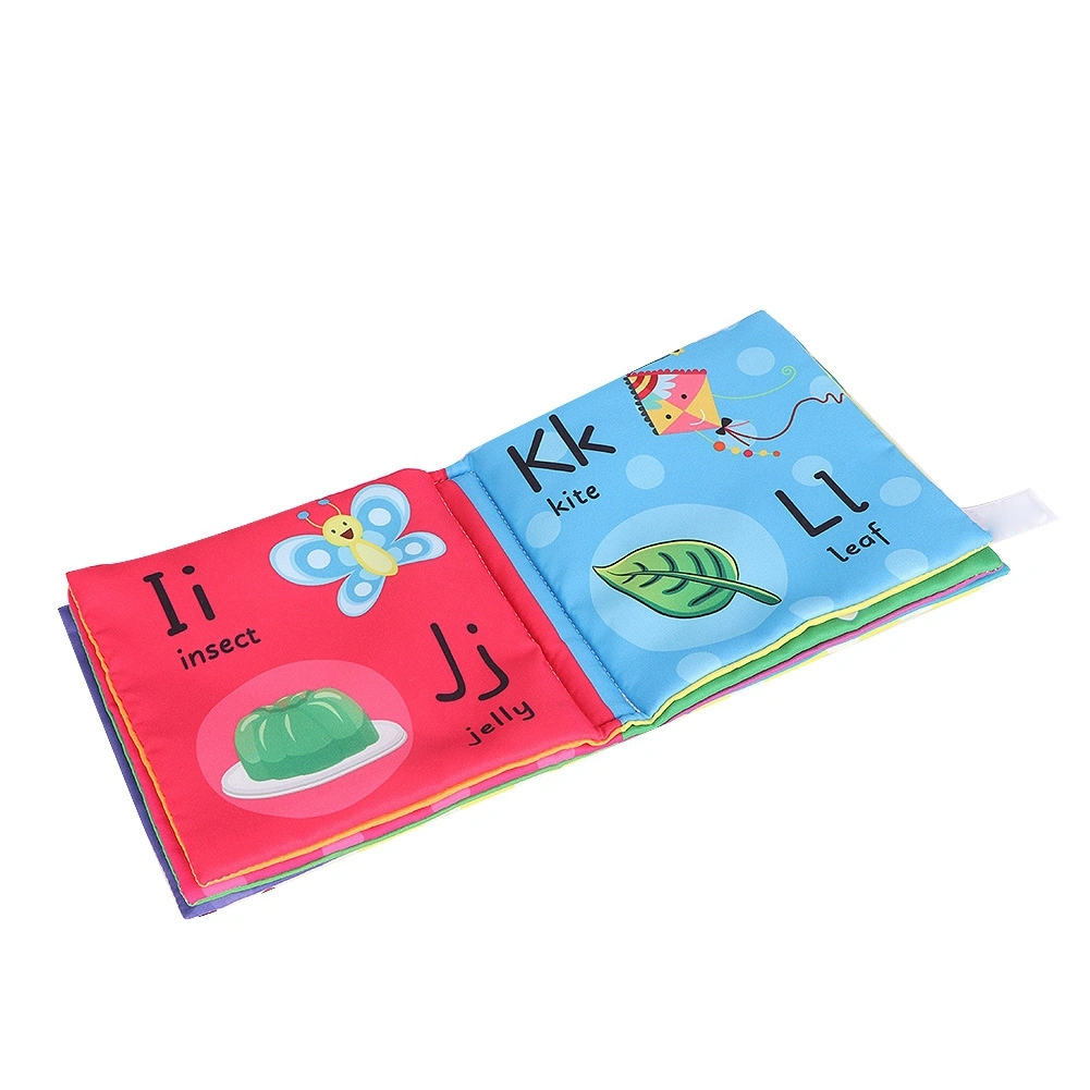 Baby Early Education Toys Soft Cloth Books for Infants 1-3 Years Old (Letter Cognition)