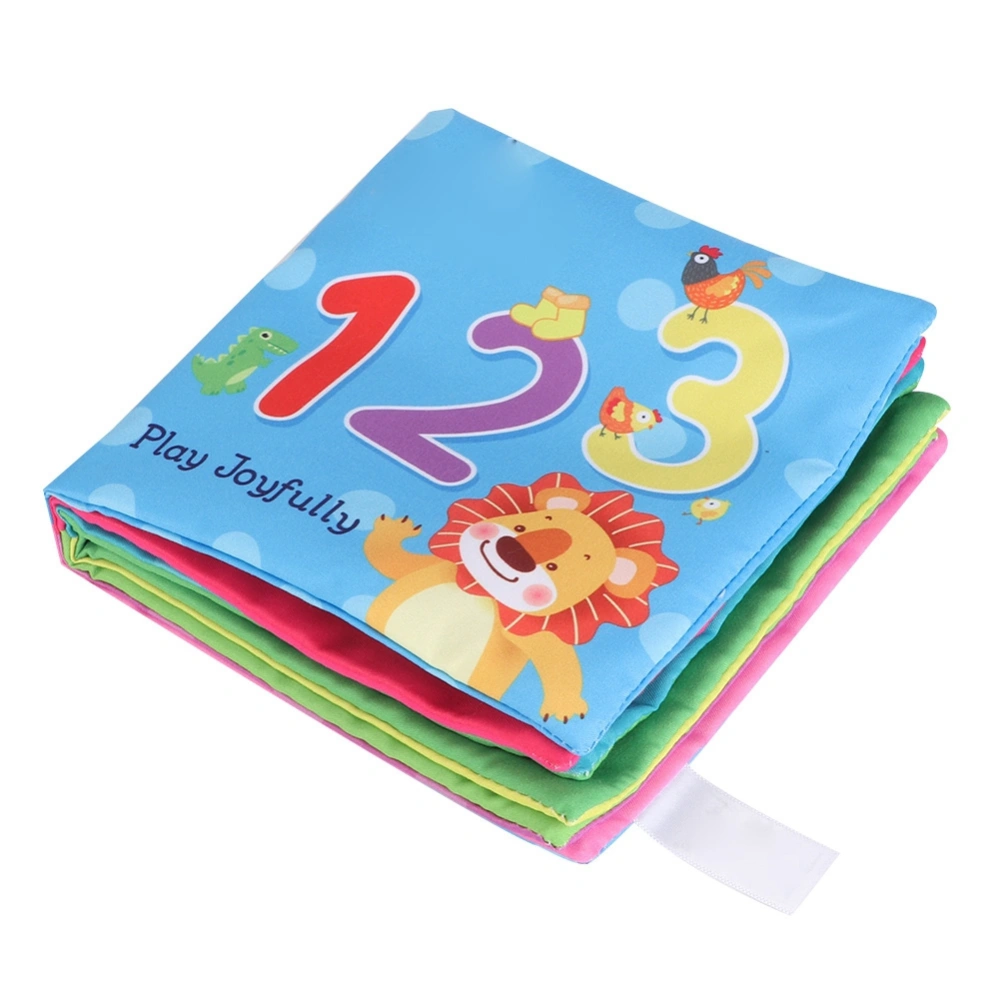 Baby Early Education Toys Soft Cloth Books for Infants 1-3 Years Old (Number Cognition)