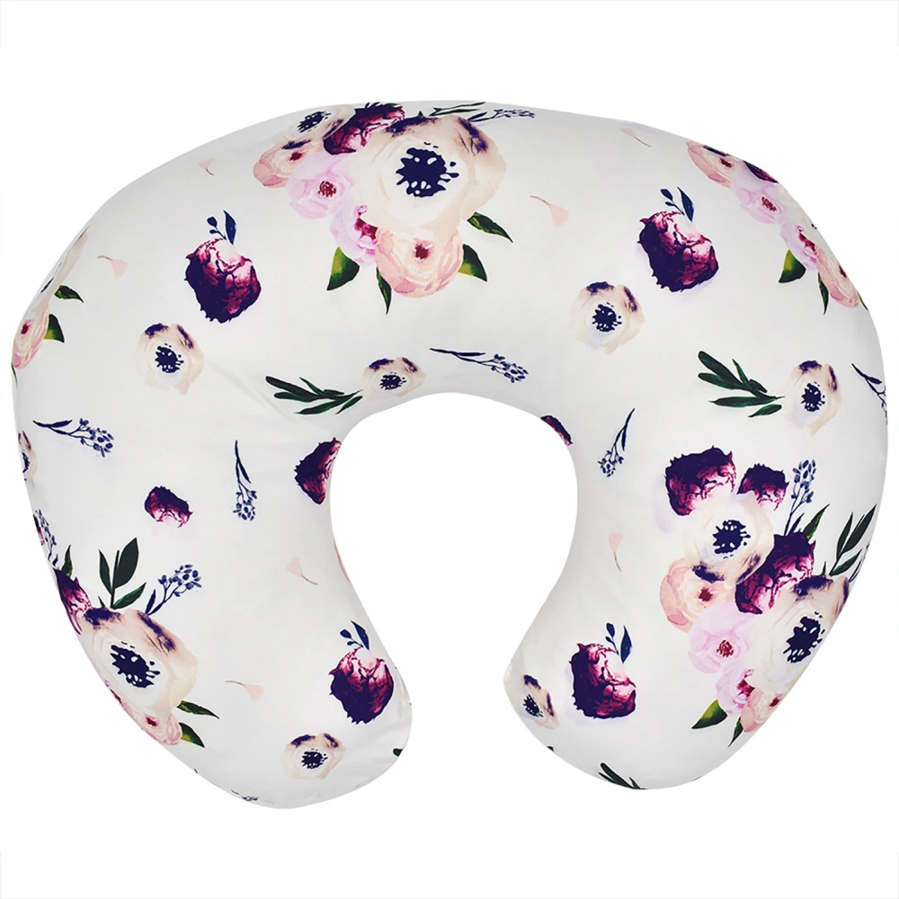 Soft Flexible UShaped Nursing Pillow Slipcover Breastfeeding Pillow Cover for Baby (#4)