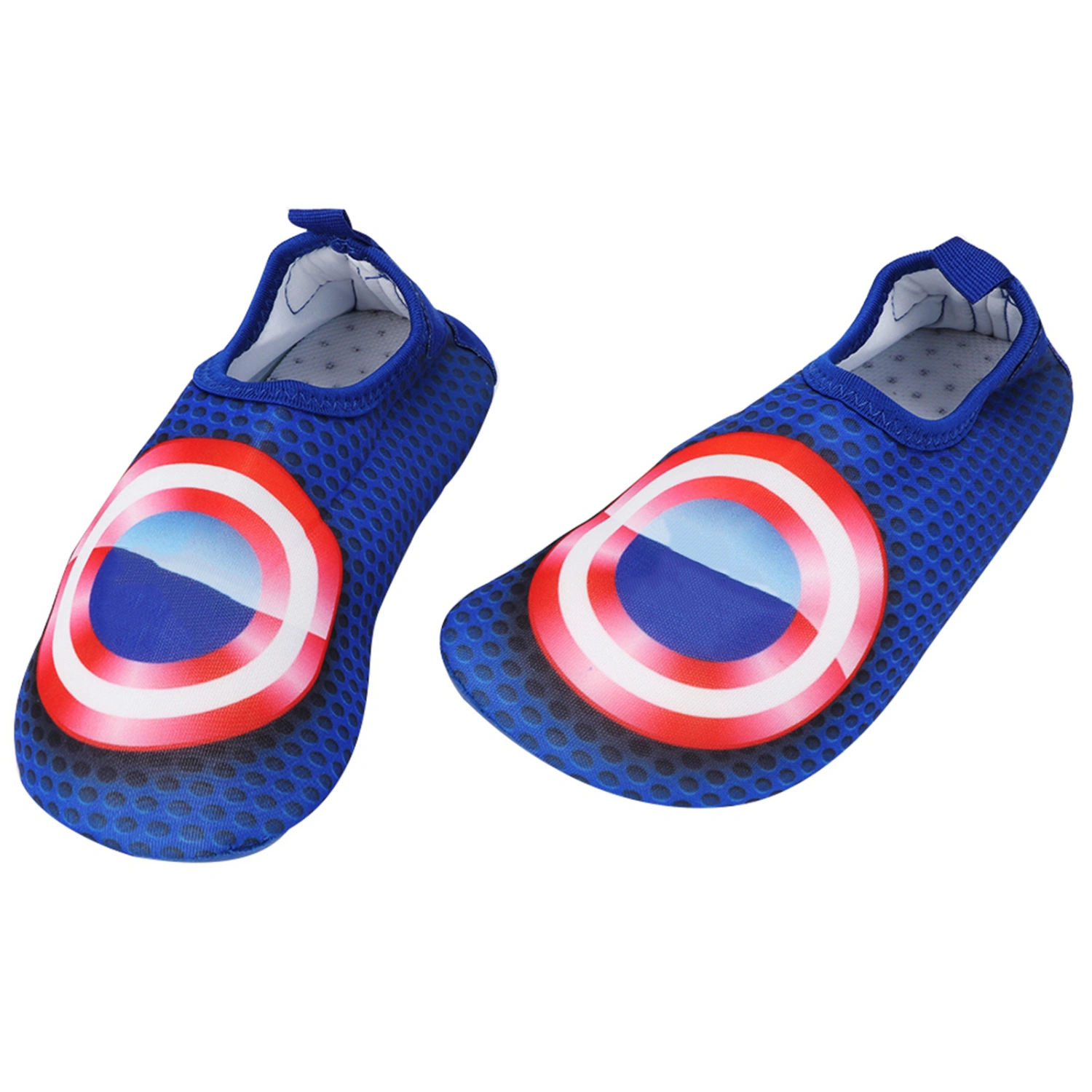1 Pair Kids Outdoor Cartoon Anti-slip Anti-stab Beach Swimming Diving Footwear Shoes(#2 26-27)
