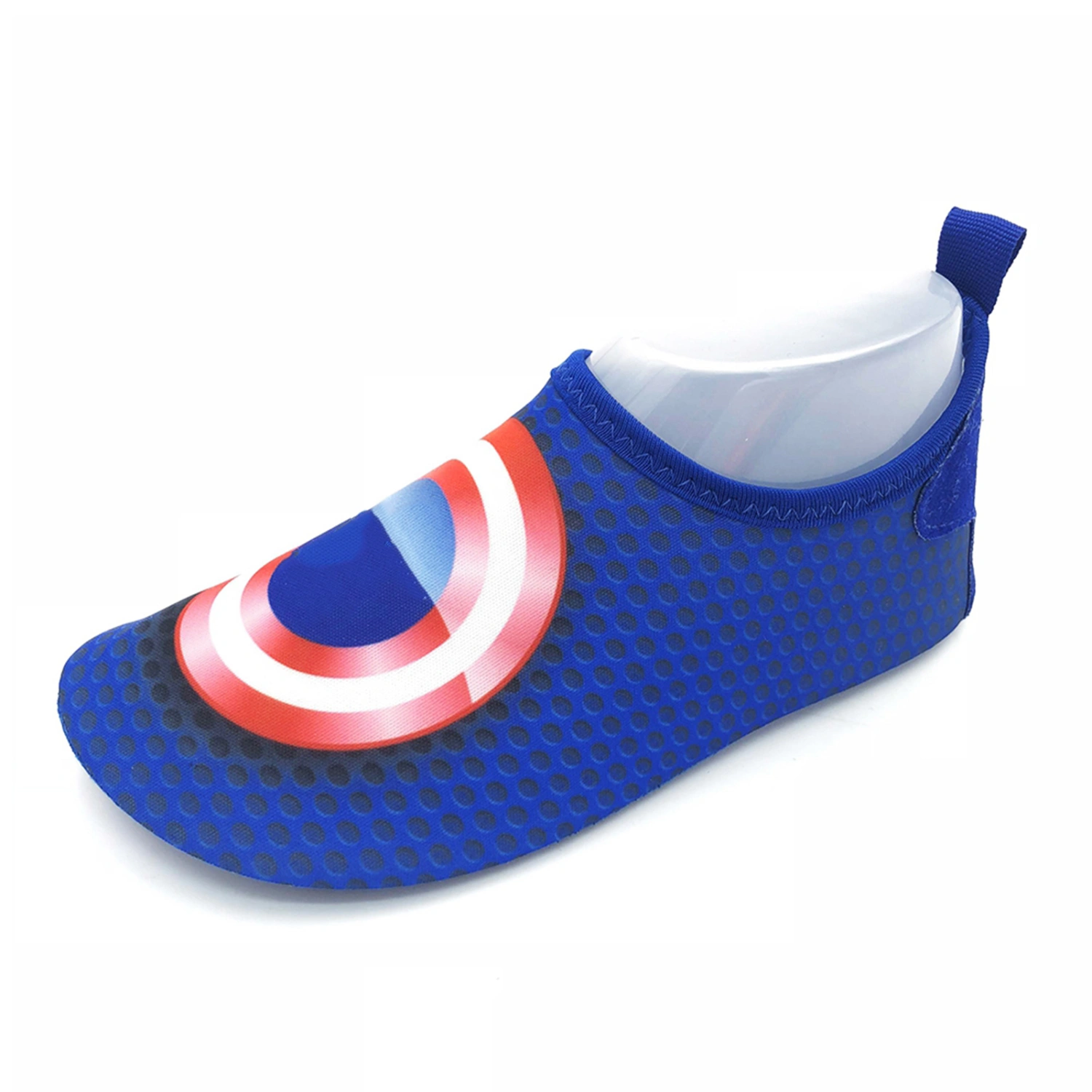 1 Pair Kids Outdoor Cartoon Anti-slip Anti-stab Beach Swimming Diving Footwear Shoes(#2 26-27)
