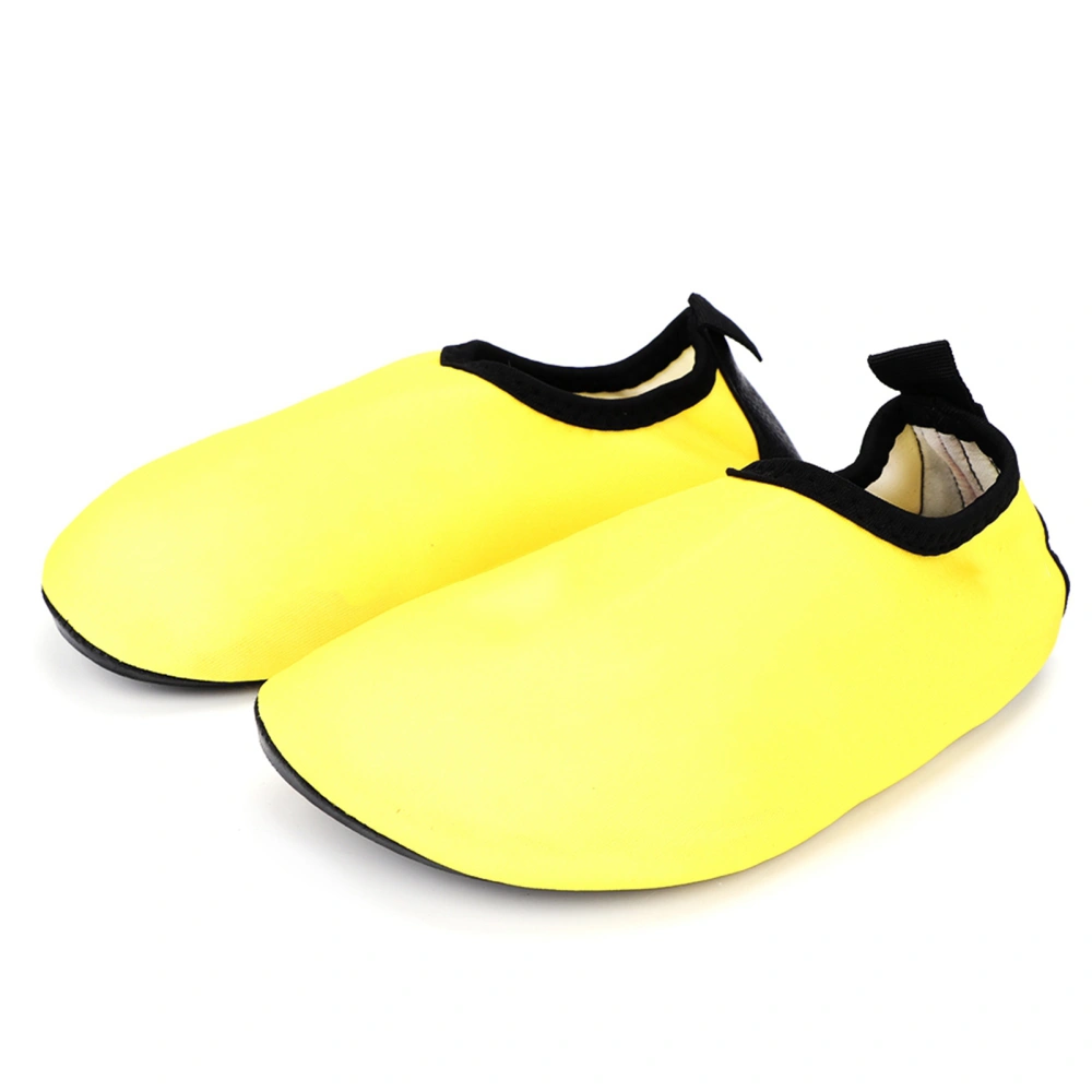 1Pair Kids Outdoor Anti slip Anti stab Beach Swimming Footwear Shoes(#2 30-31)