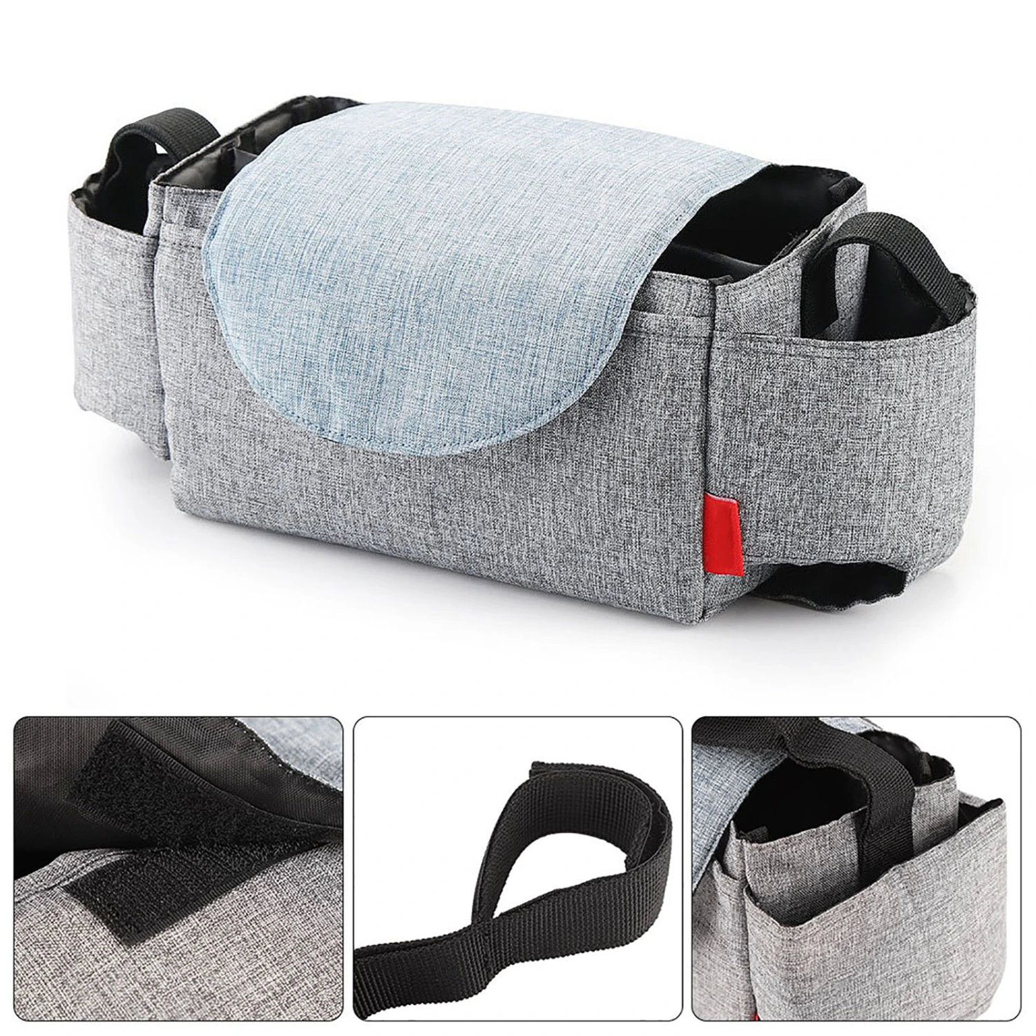 Multifunctional Waterproof Baby Stroller Car Bag Polyester Storage Bag