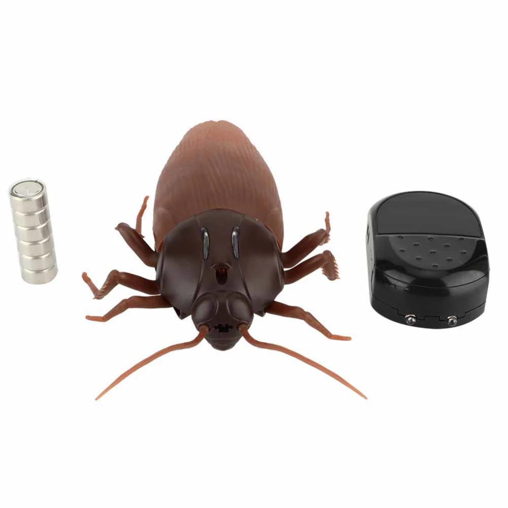 Remote Control Simulation Animal Tricky Toy Child Kid Funny Prank Educational Toys (Cockroach)