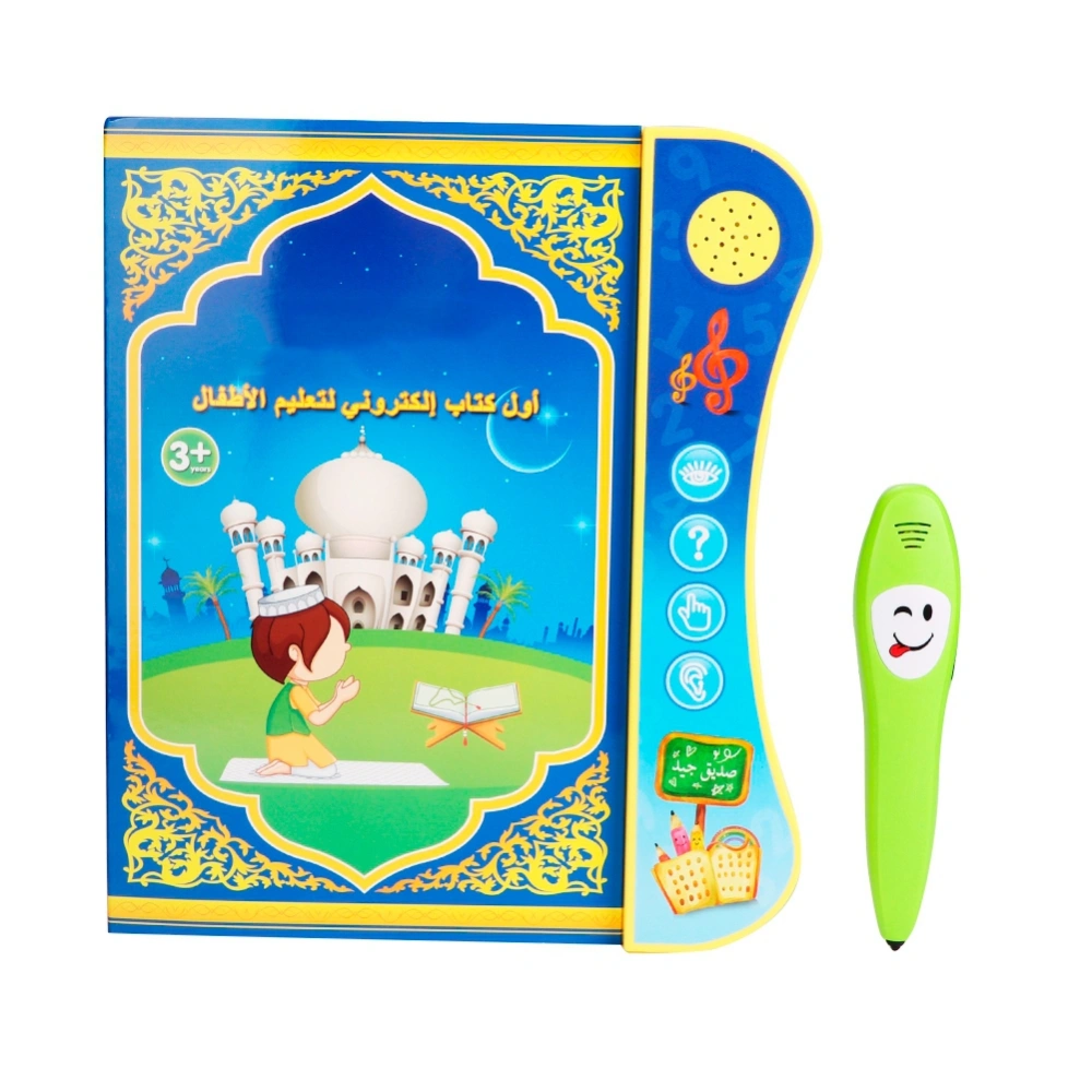 English&amp;Arabic Sound Book &amp; Smart Logic Pen Kids Educational Interaction Toy