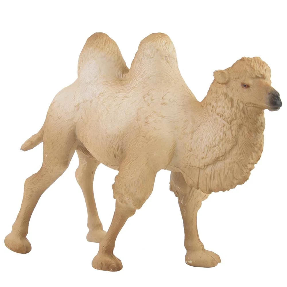 Miniature White Camel Figurine Animal Model Home Decor Kid Children Educational Toys